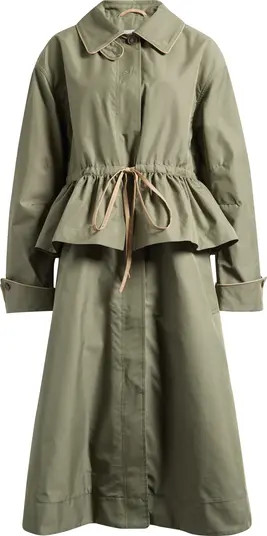 Myrtle Water Repellent Convertible Trench Coat | Nordstrom
