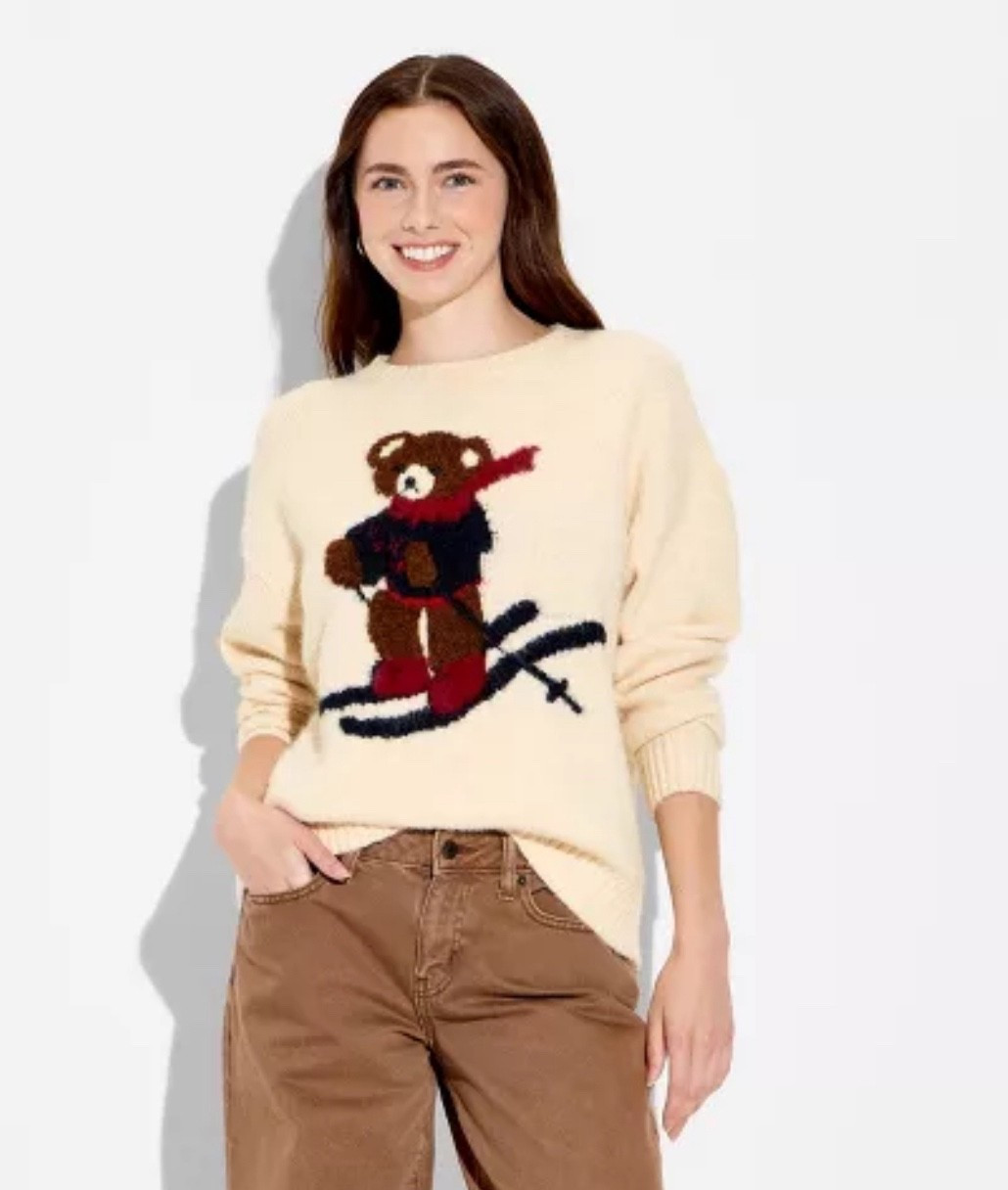 Trending but won’t break the bank 🖤 The cutest sweatshirt is on sale right now at Target — cozy, chic, and selling fast! Grab it before it’s gone. #TargetStyle #LTKSaleAlert #LTKFallFashion #AffordableStyle #LTKFinds”

#LTKHoliday #LTKGiftGuide #LTKSaleAlert