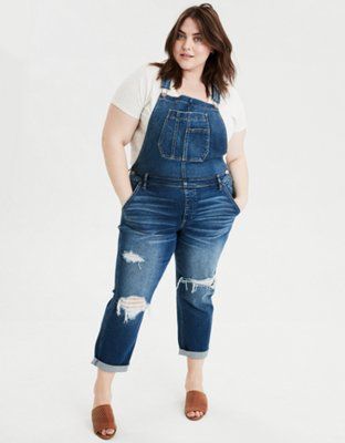 Stretch Tomgirl Denim Overall | American Eagle Outfitters (US & CA)