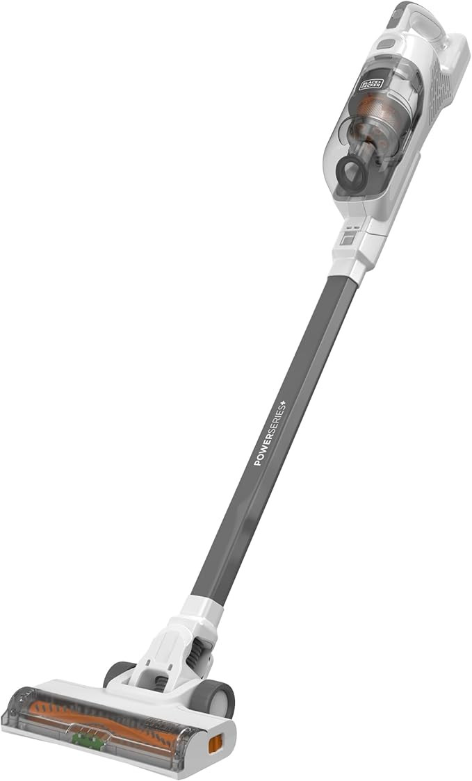 BLACK+DECKER POWERSERIES+ 20V MAX Cordless Stick Vacuum Cleaner with LED Floor Lights, Lightweigh... | Amazon (US)
