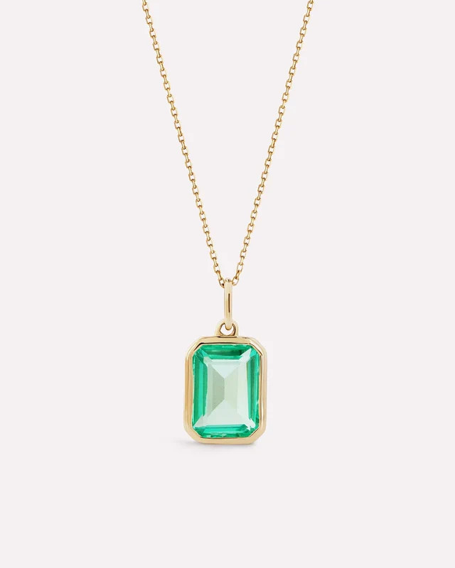 Green Sapphire Spritz Necklace | Ana Luisa