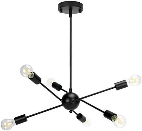 Chandelier Lighting, Modern Metal 6/8/12 Lights Ceiling Light Lighting Fixture for Living Room, B... | Amazon (US)