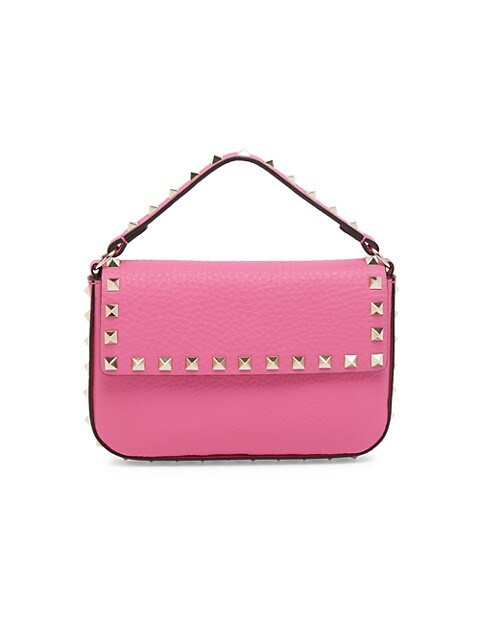 Rockstud Leather Crossbody Bag | Saks Fifth Avenue
