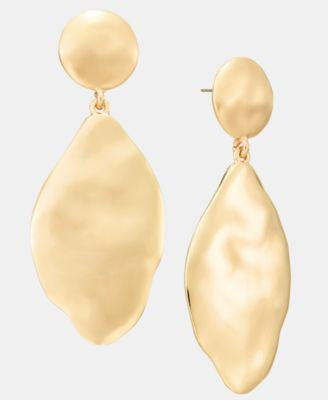 Sculptural Drop Earrings | Macy's