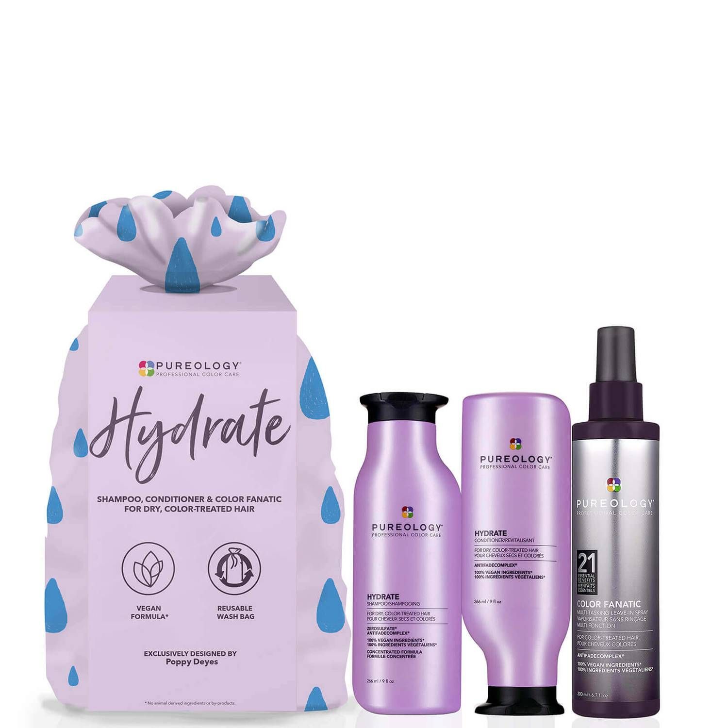 Pureology Hydrate and Colour Fanatic Set (Worth £72.35) | Look Fantastic (UK)