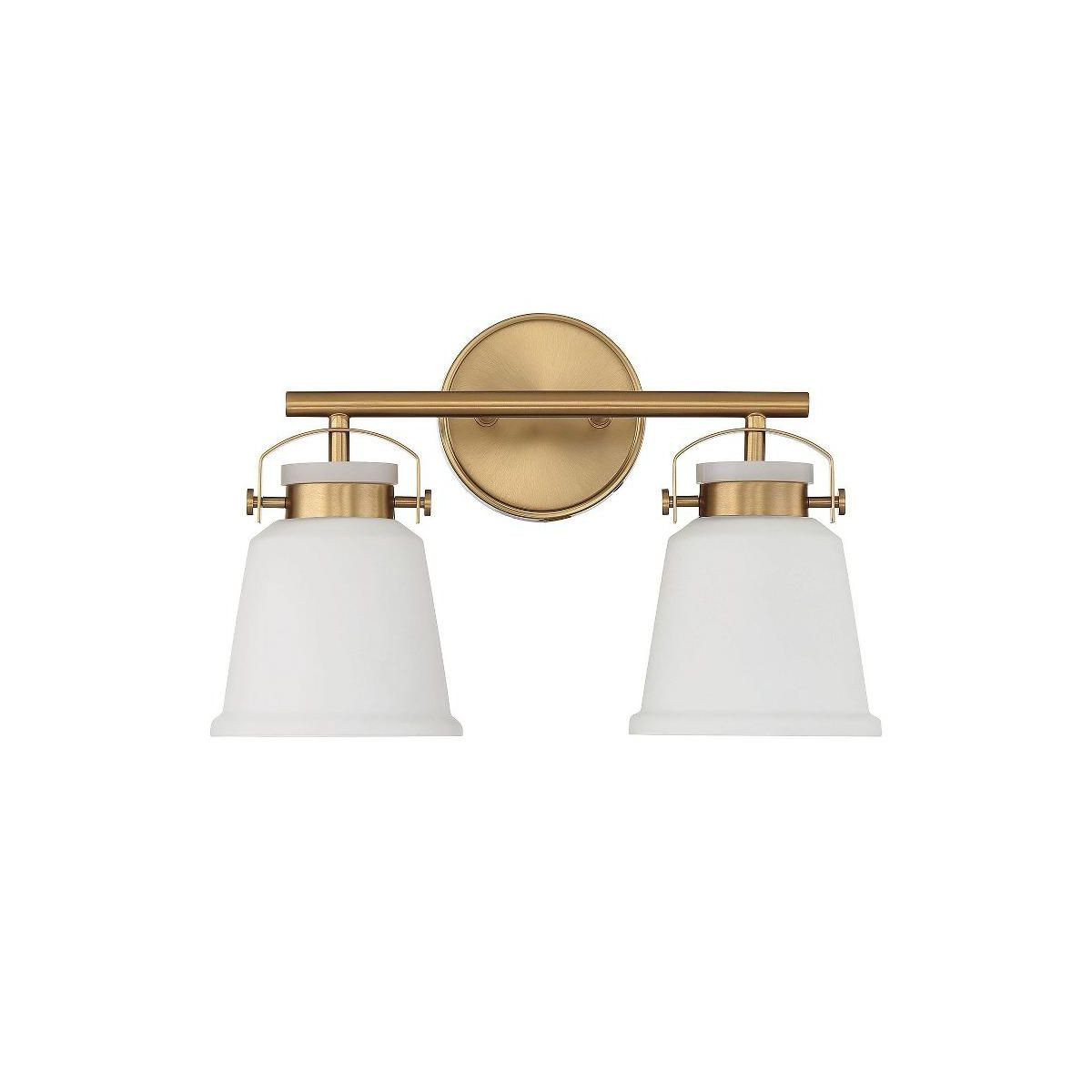 Savoy House Kaden 2 - Light Vanity in Warm Brass | Target