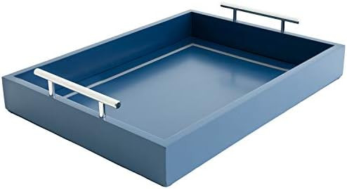 Deluxe Ottoman Table Tray – Ottoman Tray for Living Room, Wooden Tray for Coffee Table - a Deco... | Amazon (US)