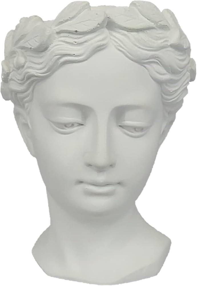 Coliseum Studio Inc. Small Goddess Planter - Flower Pot with Drainage - Indoor Outdoor Decorative... | Amazon (US)