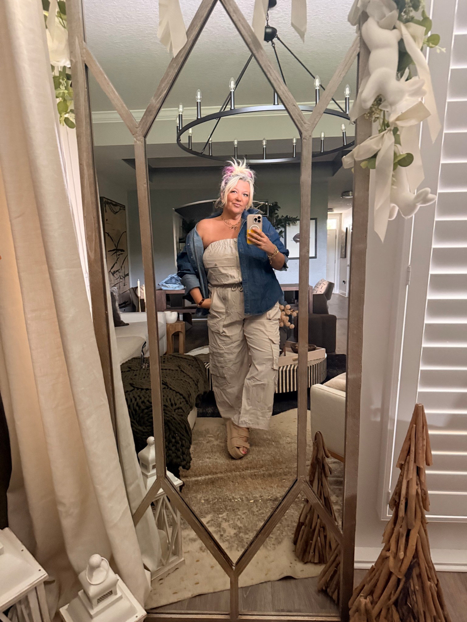 Amazon (head to toe) understood the assignment 🤍
This whole look = elevated, effortless, and under budget (yes, really).
The jumpsuit is that perfect throw-on-and-go piece, and this denim shirt? Instant cool girl layer.

Sized for comfort, styled for compliments 😉 ✨


#LTKootd #LTKdayinmylife #LTKOver40