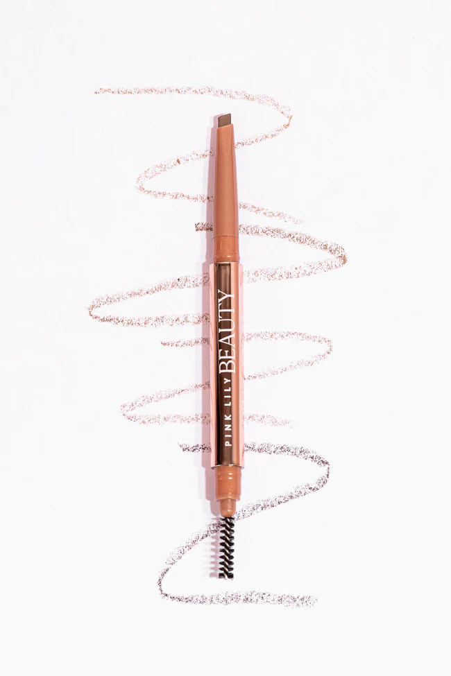 Pink Lily Beauty Fully Yours Brow Pomade Pencil - Deep Brown | Pink Lily