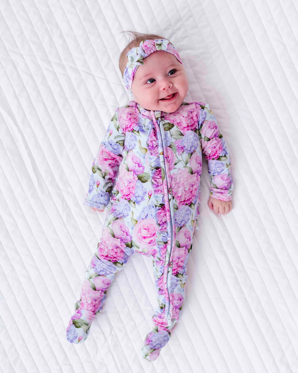 Petal Me This Ruffle Footie | Bums & Roses