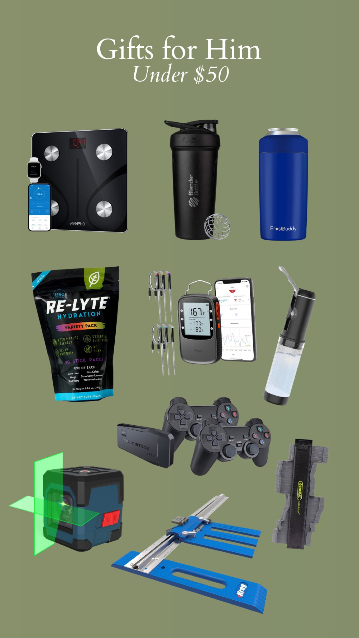 Gifts for him under $50!

#LTKMens #LTKCyberWeek #LTKGiftGuide