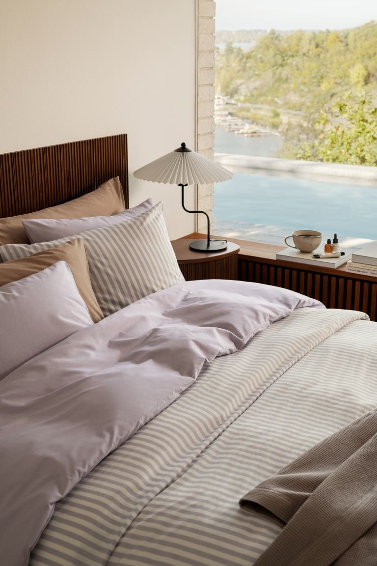 Cotton King/Queen Duvet Cover Set | H&M (US + CA)