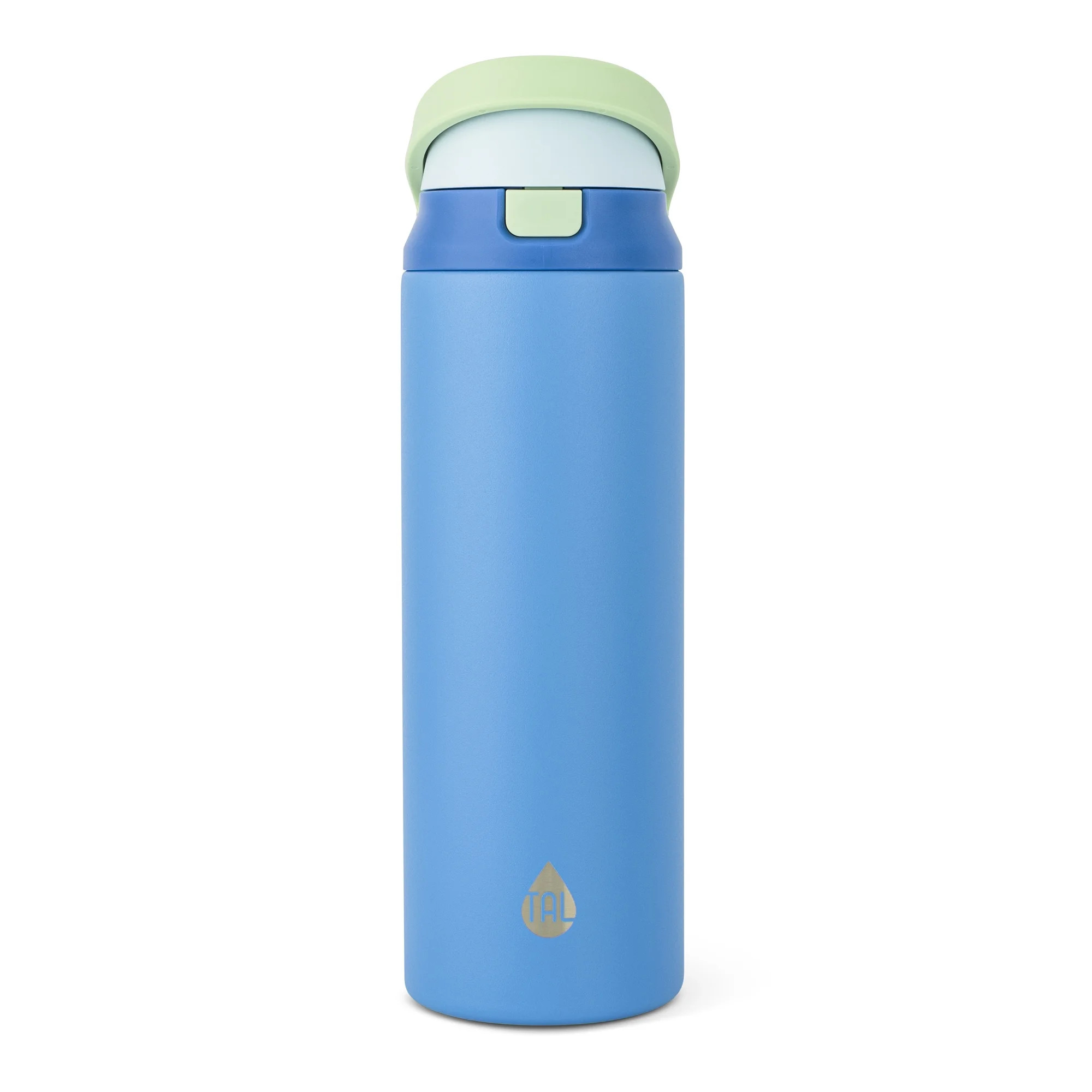 TAL 24oz Stainless Steel 2-in-1 Water Bottle with Straw and Chug Lid, Blue - Walmart.com | Walmart (US)