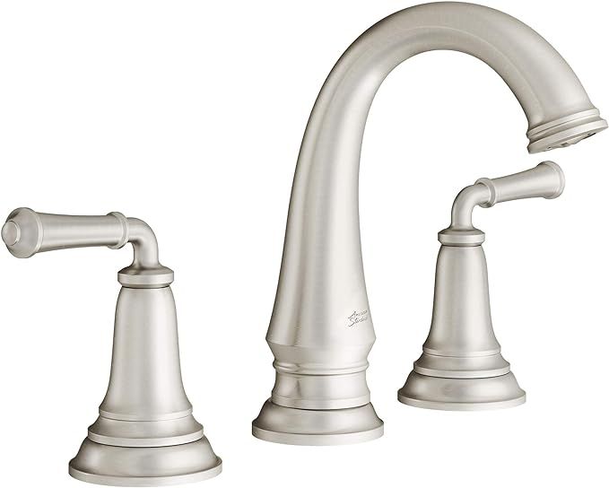 American Standard 7052807.295, Delancey 8-Inch Widespread 2-Handle Bathroom Faucet 1.2 GPM, Brush... | Amazon (US)