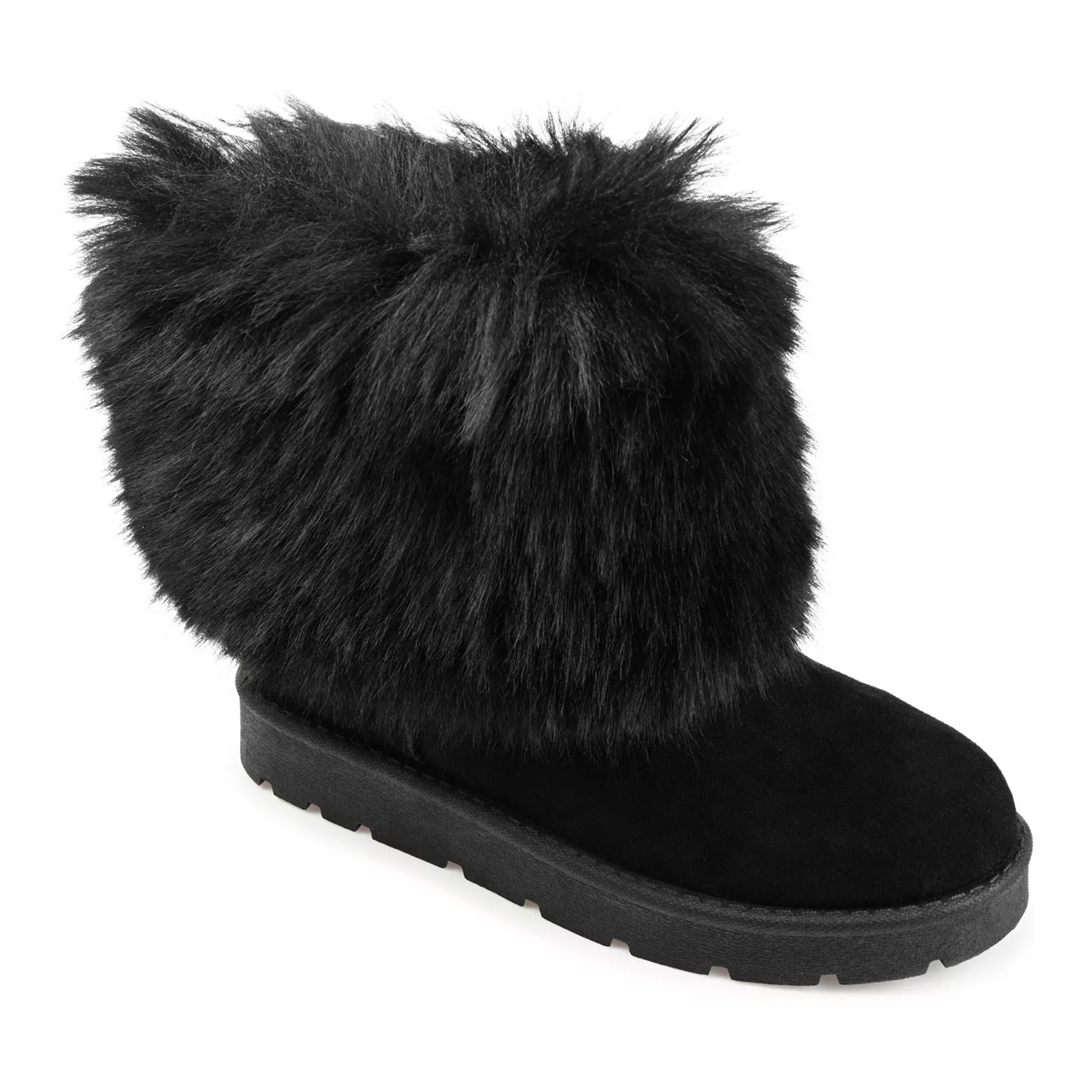 Journee Shanay Women's Faux-Fur Winter Boots | Kohl's