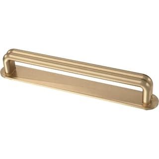 Liberty Urbane Wire 5-1/16 in. (128 mm) Champagne Bronze Drawer Pull with Backplate-P45038C-CZ-CP... | The Home Depot
