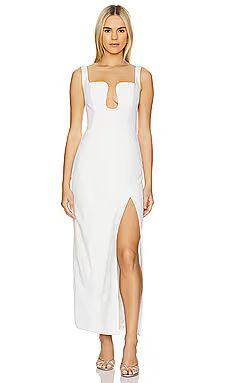 MISHA Franka Dress in Ivory from Revolve.com | Revolve Clothing (Global)