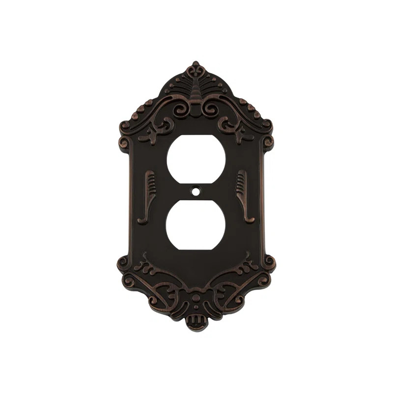 Nostalgic Warehouse Victorian 1-Gang Duplex Outlet Wall Plate & Reviews | Wayfair | Wayfair North America