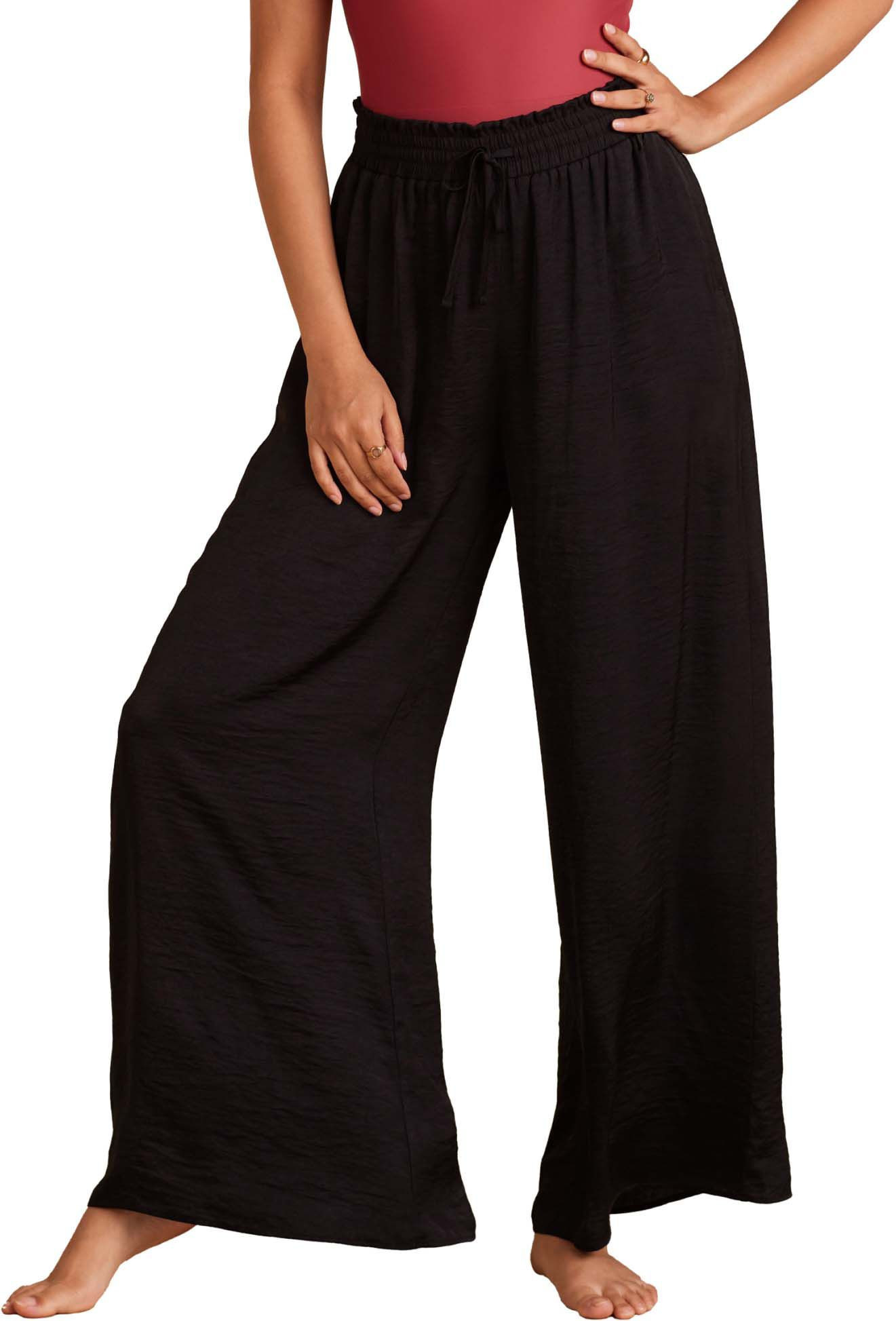 SUMMERSALT Women's The Silky Luxe Palazzo Pants with Ties, Wash | DICK'S Sporting Goods