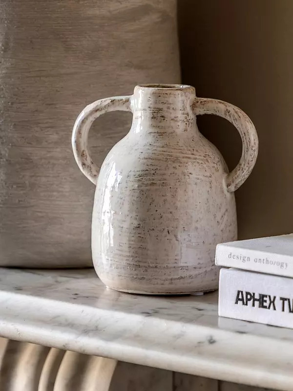 Gallery Direct Mobi Ceramic Handle Vase | Very (UK)