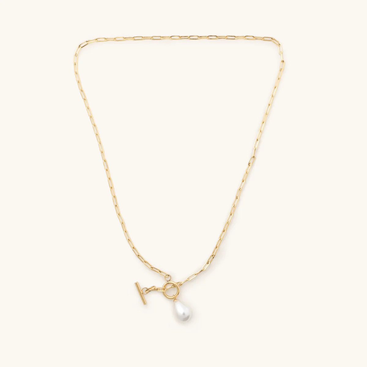 Ursula Pearl Toggle Necklace | Nikki Smith Designs