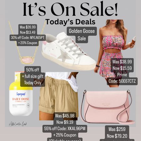 Todays deals!
Vacation outfit 
Summer beauty 
Look for less
Kate spade sale

#LTKStyleTip #LTKFindsUnder50 #LTKSaleAlert