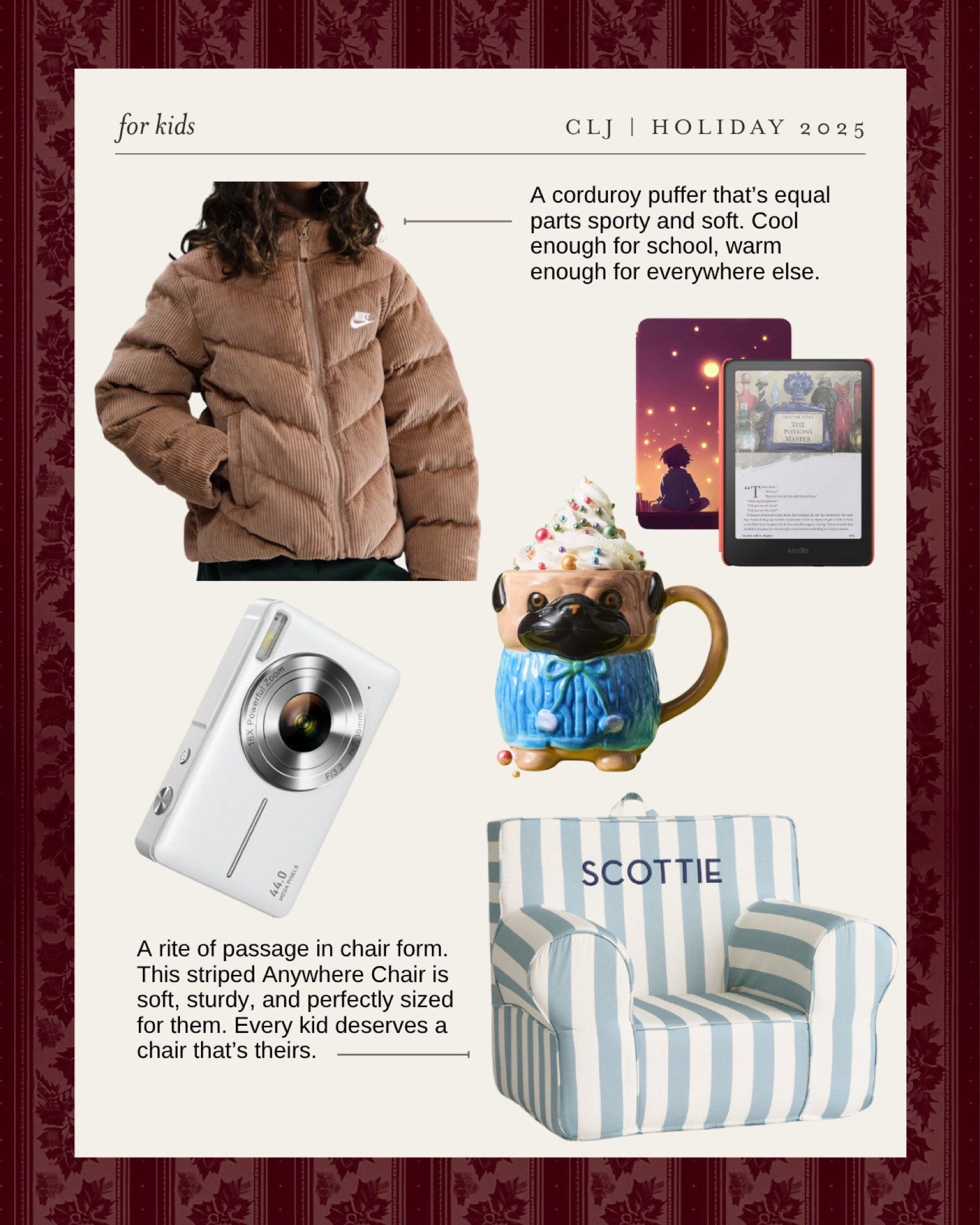 NOW LIVE ON chrislovesjulia.com/giftshop: The best gifts for kids are the ones that get played with, loved hard, and maybe even passed down one day.
Our picks are sweet, sturdy, and full of heart — just like the kids you’re shopping for.
:gift: Explore the full kids’ gift guide on chrislovesjulia.com.

#LTKkids 

#LTKSeasonal