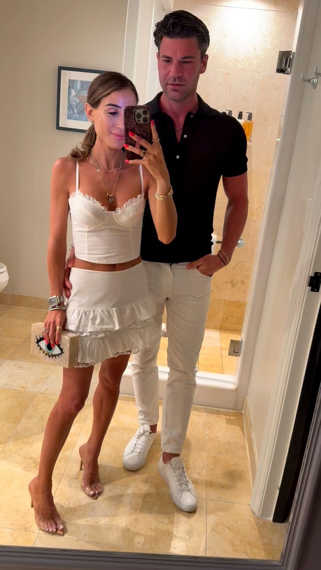 Couples vacation outfit idea white matching skirt and top size xs. Mens style knit polo and white jeans 

beach vacation outfits, beach vacation outfit ideas, beach outfits for women, beach trip outfits, tropical vacation outfits, beach resort outfits, resort wear for women, vacation outfit inspo

#LTKFindsUnder100 #LTKFindsUnder50 #LTKTravel