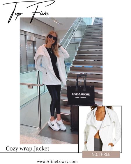 Top Three of this week! This cozy jacket is so comfortable and stylish, perfect for an airport outfit. Fits true to size, I’m wearing a size small. 



#LTKU #LTKtravel #LTKSeasonal