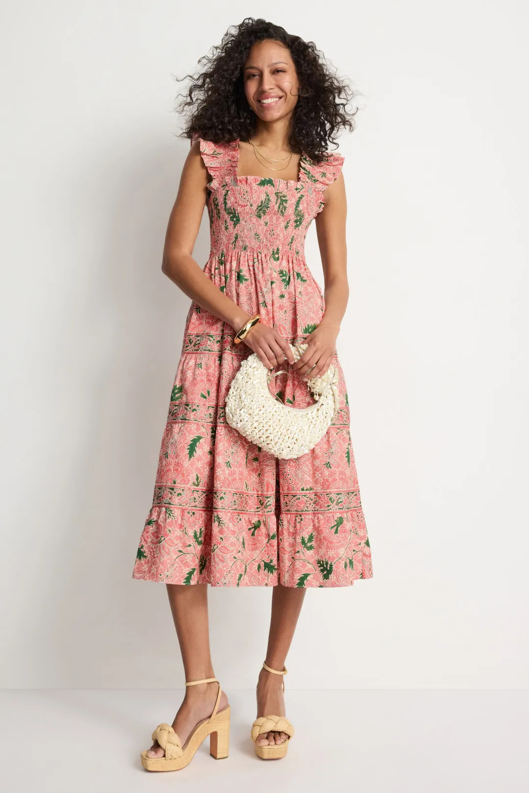Pink Floral Ellie Nap Dress | Rent the Runway