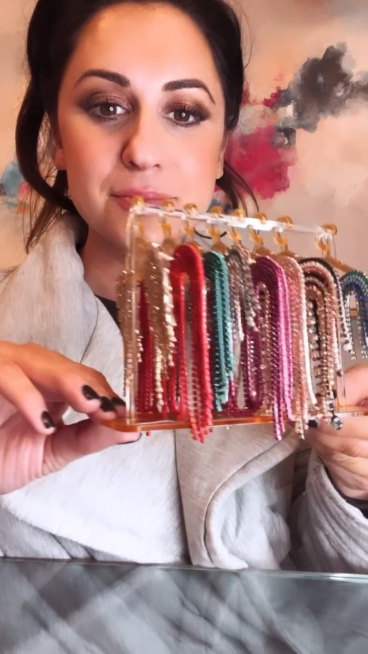 Gorgeous Hair Candy by Han now officially called Feed Me Gems earring picks! Beautiful for winter outfits or even just with jeans! These sparkly earrings would be so perfect for all things Valentine’s Day and Galentines day! 
.
.
.
.
Sparkly earrings wedding wedding earrings valentines date night 

#LTKparties #LTKVideo #LTKGiftGuide