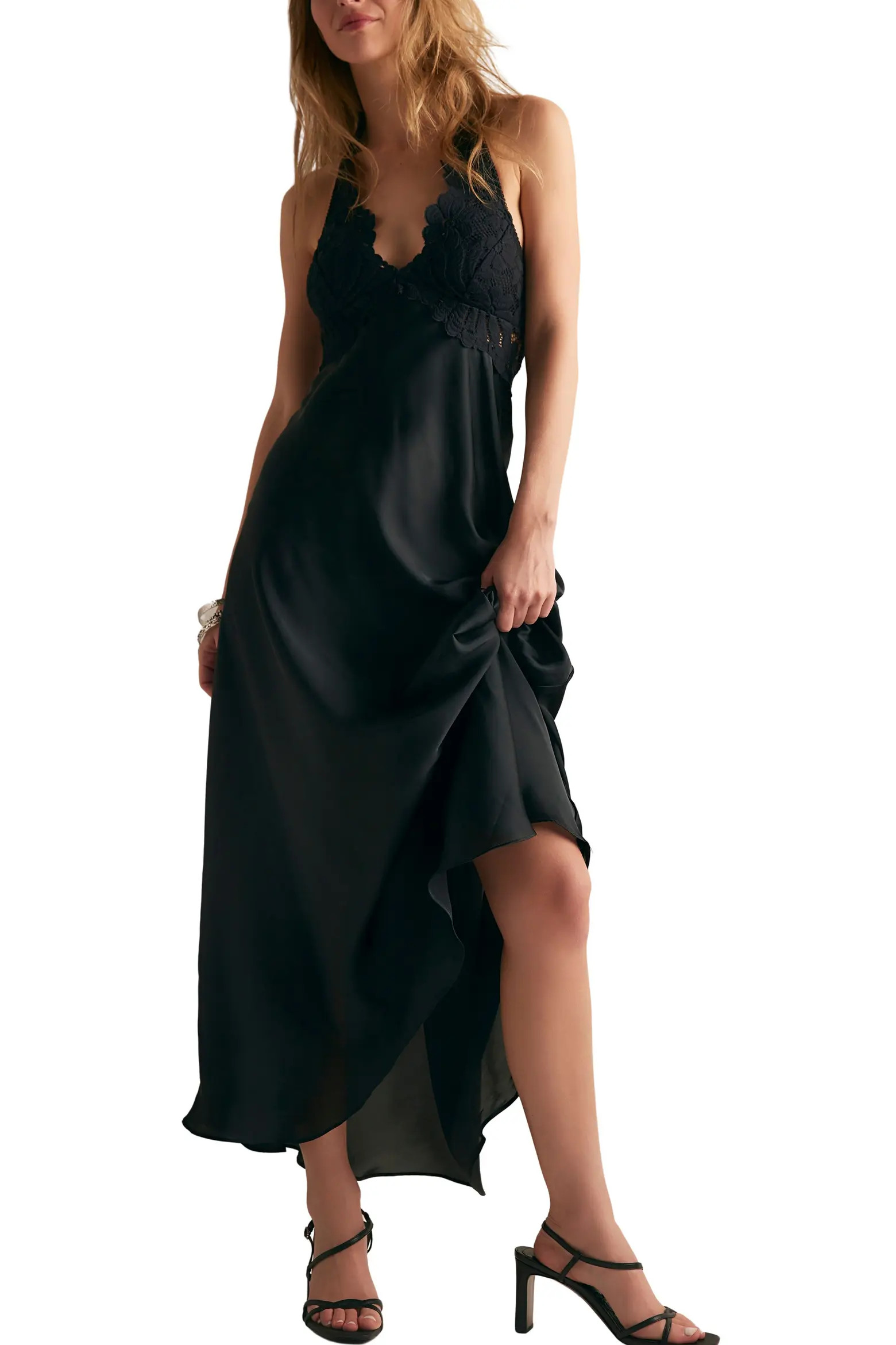 Petal Party Midi Slipdress (Women) | Nordstrom | Nordstrom