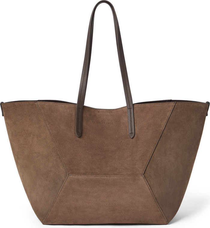 Brunello Cucinelli Suede shopper bag | Nordstrom | Nordstrom