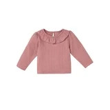 Modern Moments by Gerber Baby Girl Ruffled Top and Legging Outfit Set, 2-Piece, Sizes 0/3 Months ... | Walmart (US)