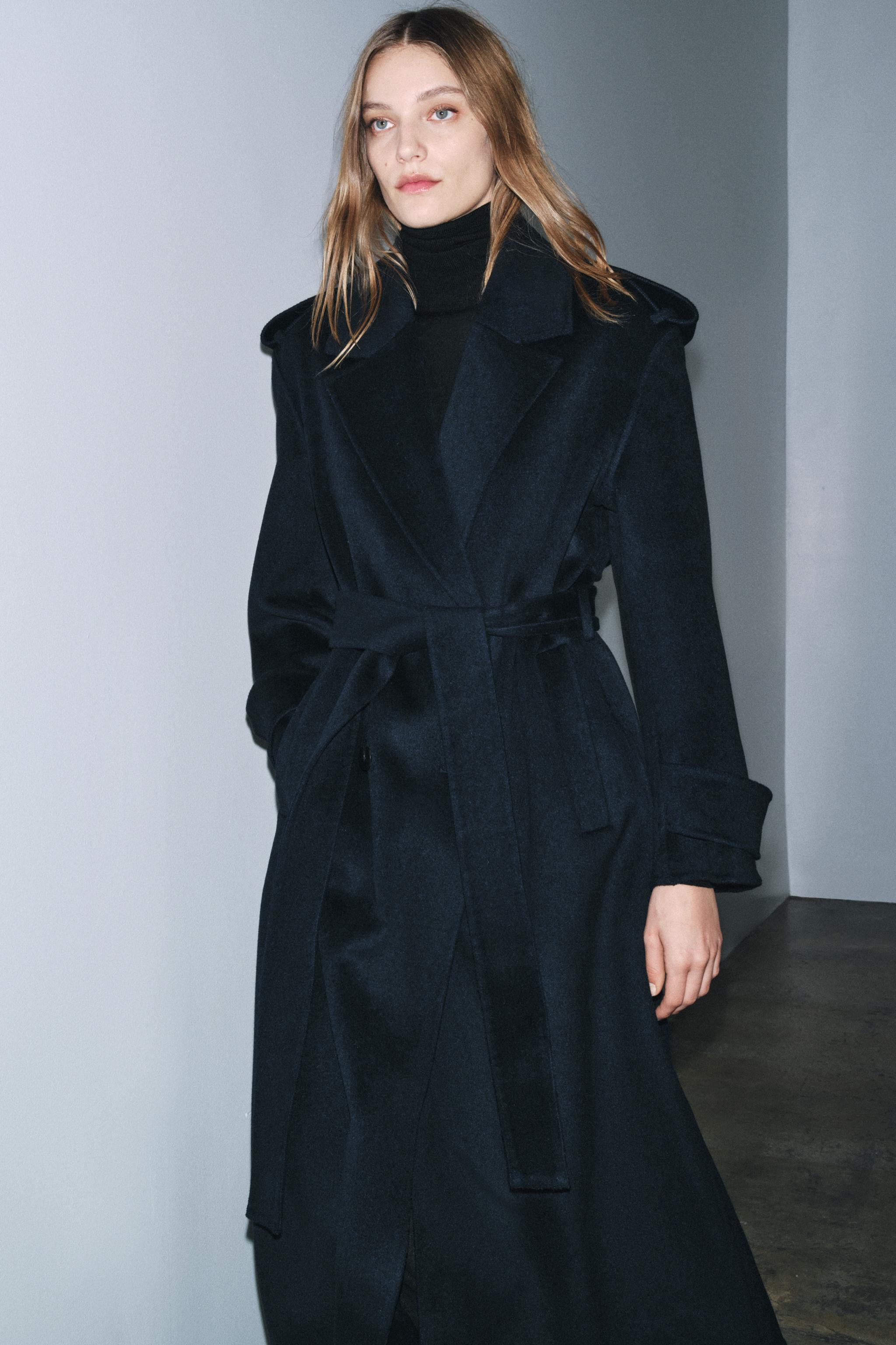LONG WOOL BLEND COAT ZW COLLECTION LIMITED EDITION | Zara UK