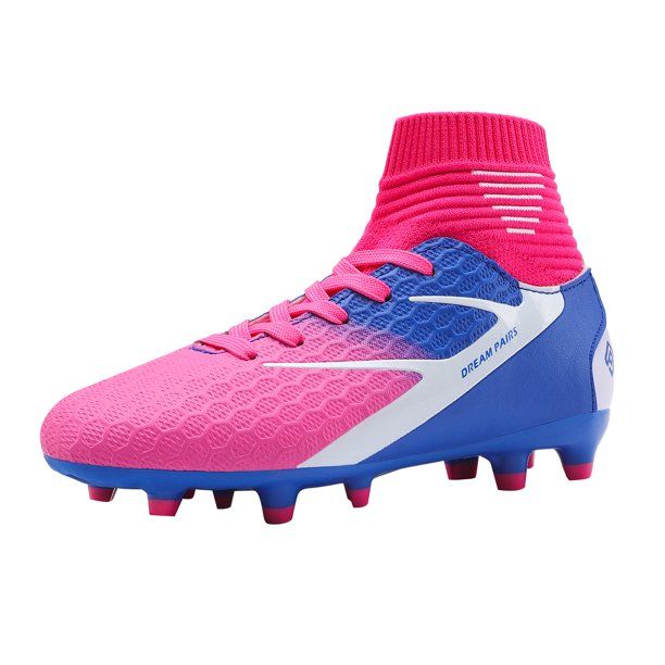 Dream Pairs Kids Boys Girls Soccer Trainers Cleats Shoes Sport Football Shoes Hz19002K Fuchsia/Ro... | Walmart (US)