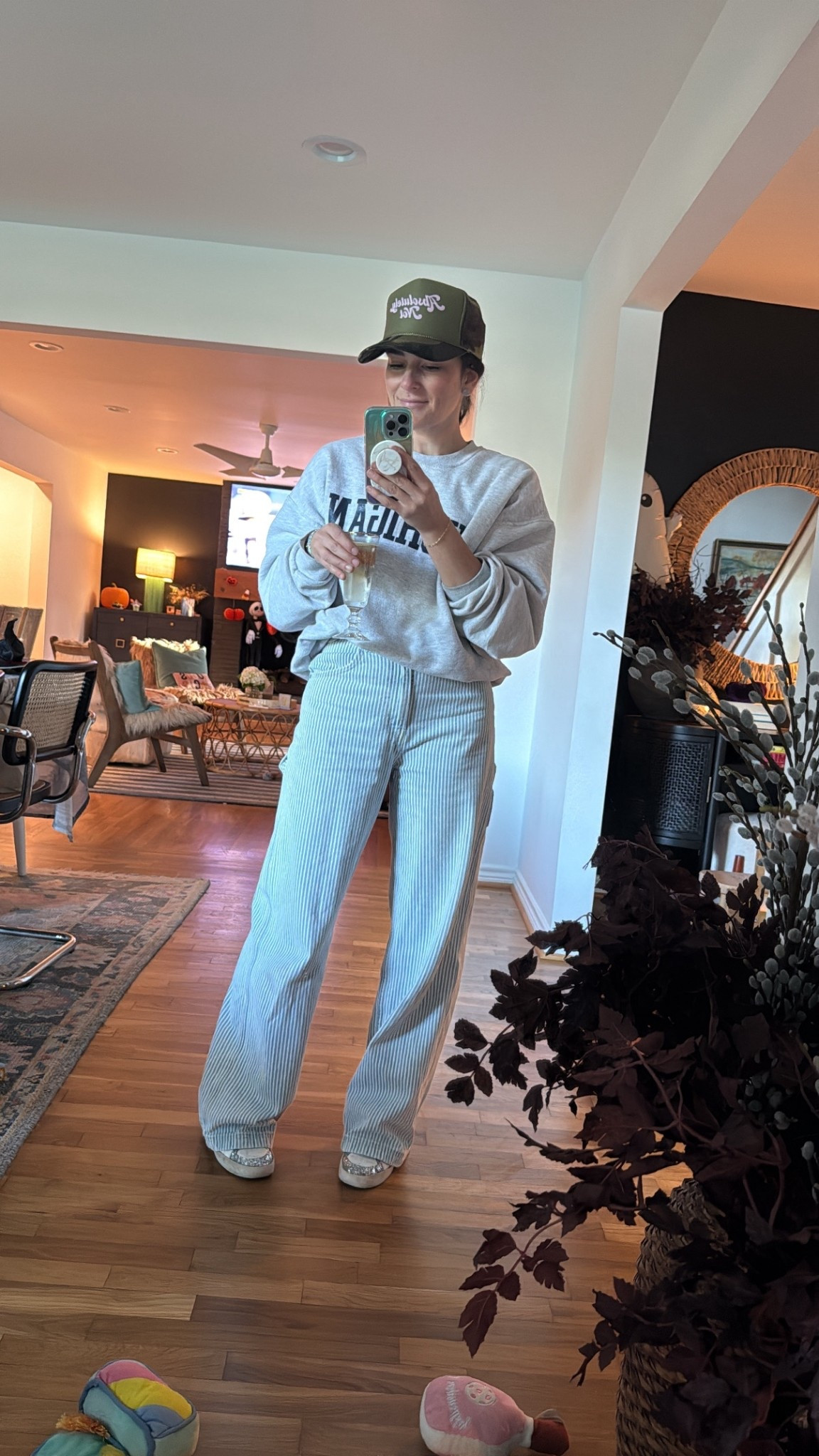 I am now in the forever trucker hat stage - don’t worry this fit will be making it’s debut this weekend at the game 🏈 

#LTKFindsUnder50 #LTKdayinmylife #LTKStyleTip