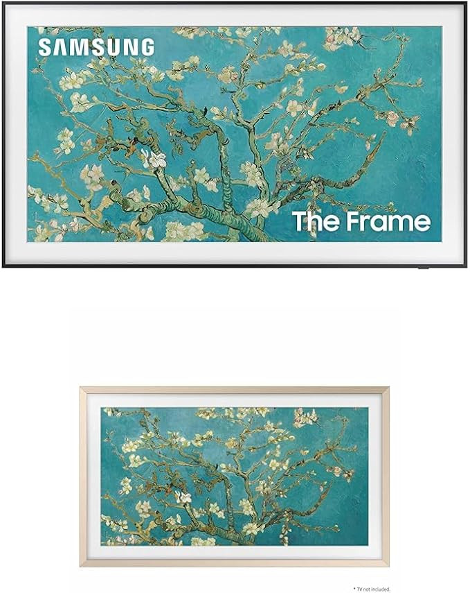 SAMSUNG 55-Inch Class QLED 4K The Frame LS03B Series, Quantum HDR, Slim Fit Wall Mount Included w... | Amazon (US)