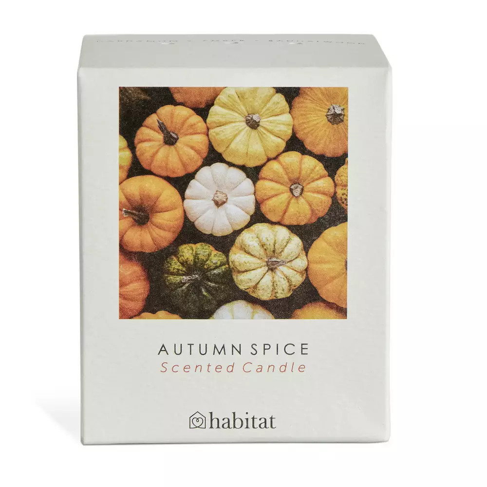 Buy Habitat Scented Boxed Candle - Autumn Spice | Candles | Argos | argos.co.uk