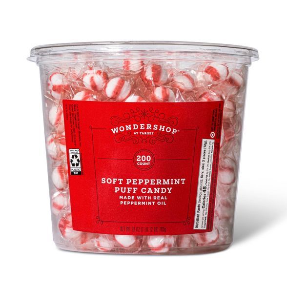 Soft Peppermint Puff Candy -  28oz - Wondershop&#8482; | Target