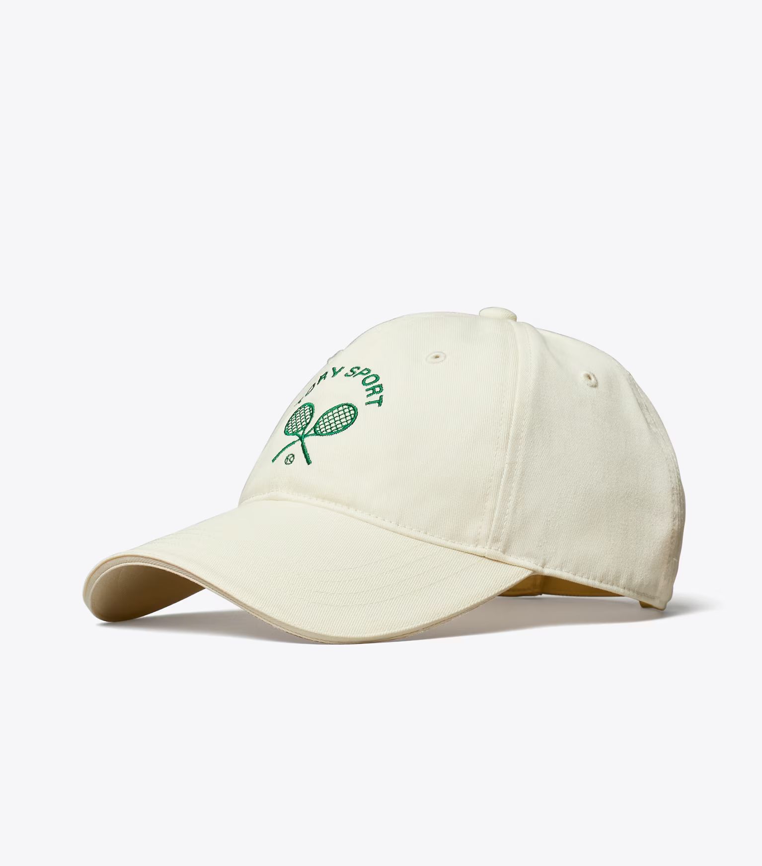 Embroidered Racquets Cap: Women's Designer Hats | Tory Sport | Tory Burch (US)
