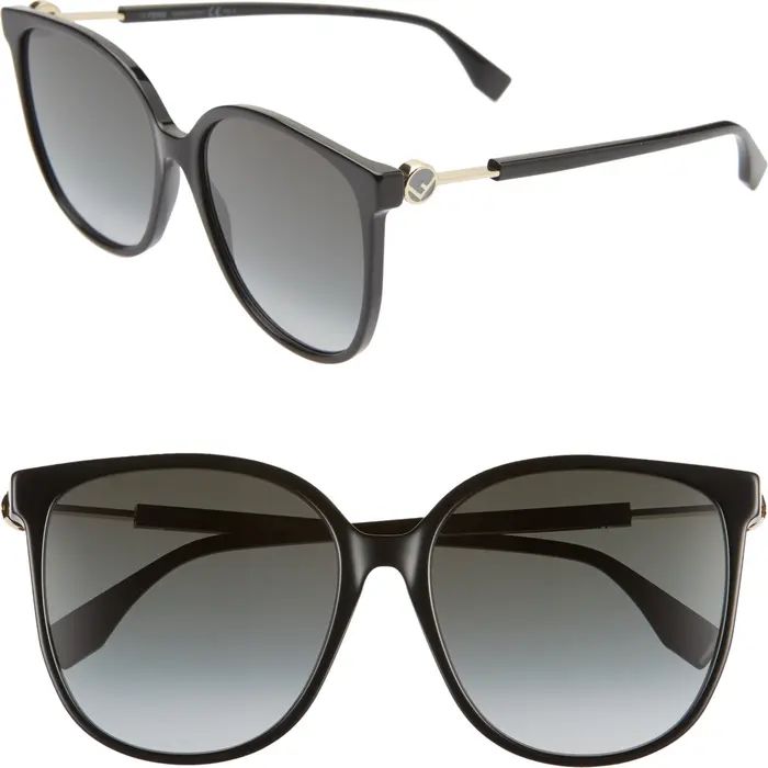 58mm Cat Eye Sunglasses | Nordstrom Rack