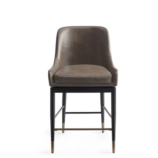 Lyndon Swivel Bar & Counter Stool | Grandin Road