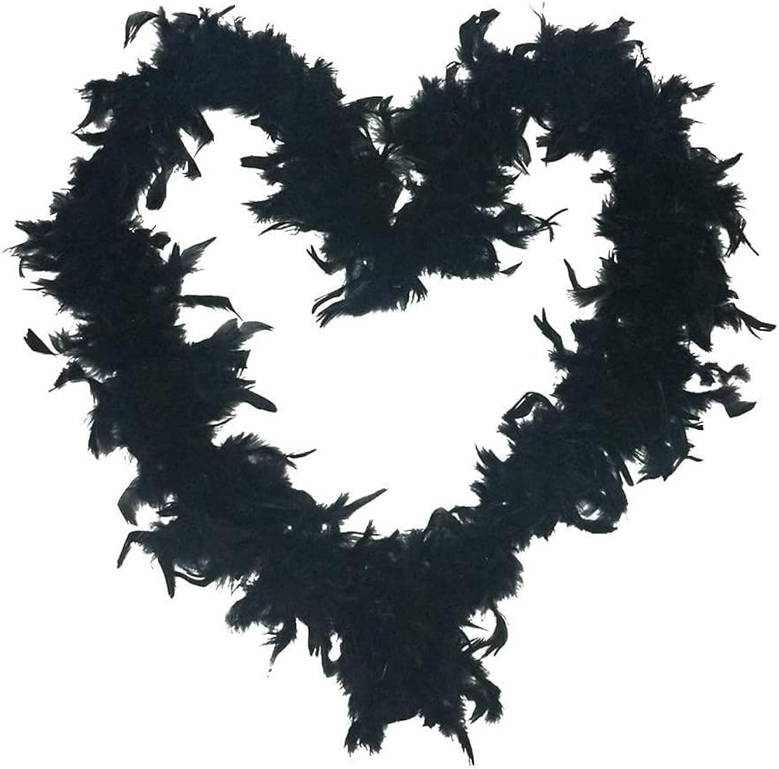 Generic Feather Scarf Dance Performance Wedding Veil Trim Feather Scarf Quality Black Feather Boa... | Amazon (CA)