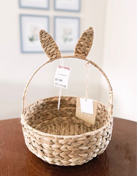 Found this cutie basket at Tj Maxx! Linking a similar one from Walmart here 🐰🤍

#LTKkids #LTKstyletip #LTKSeasonal