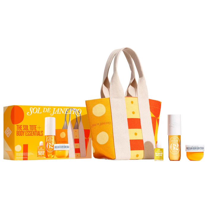 Limited Edition Sol Tote + Body Essentials Set | Sephora (CA)