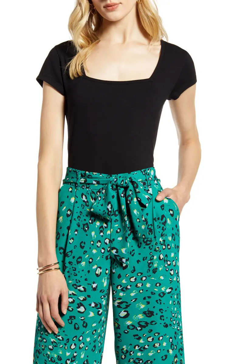 Square Neck Tee | Nordstrom