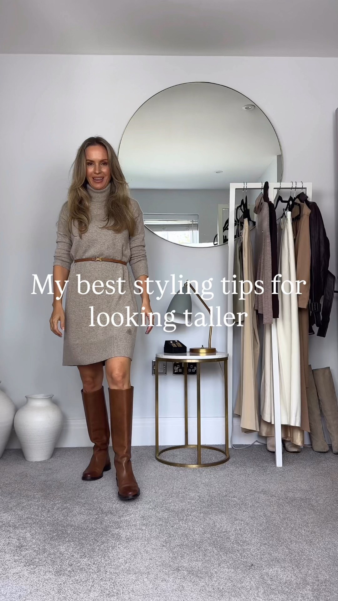 My best styling tips if you want to look taller.

As someone who is 5’5 who was a professional model for 20 years, I have had to do my very best with what I was given. 

The illusion of height often comes from long limbs, so anything that makes your legs and arms look longer will trick the eye that you are taller.

Here are some of my favourite ways I like to play with my proportions to look taller than I actually am. 

 🤍You can find the items I’m wearing in my link in bio, or just comment “link” and I will DM the links to you 🤍

If you want the method I used to stop impulse buying and build a wardrobe intentionally, start with the 7-Day Wardrobe Reset. Just comment “reset” and I will send you a dm. (Use the code “FIRST40” for 40% off)

#tessmontgomery #stylingtip #stylinghack #petitestyle

#LTKOver40 #LTKgrwm #LTKPetite