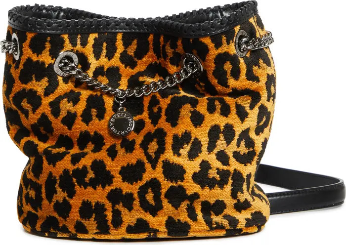 Stella McCartney Falabella Leopard Print Bucket Bag | Nordstrom | Nordstrom